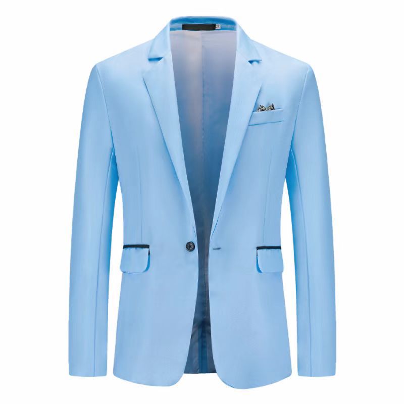 Herren Eleganter Anzugblazer mit feiner Struktur und modernem Schnitt Krohn-e