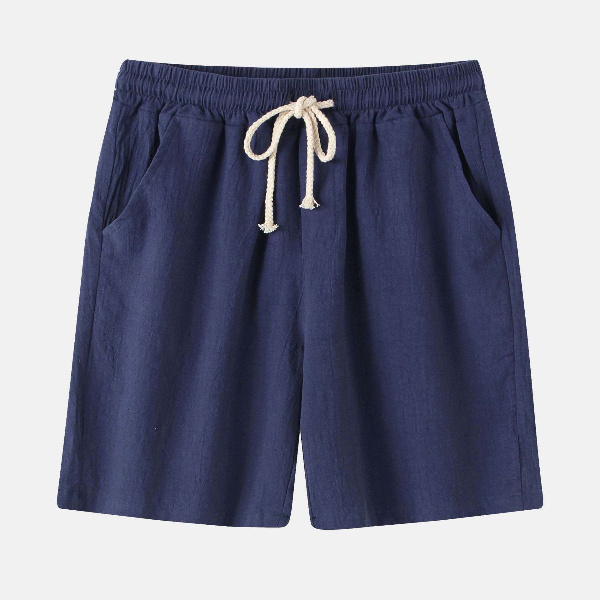Herren Bermuda-Shorts mit elastischem Bund und seitlichen Taschen Krohn-e
