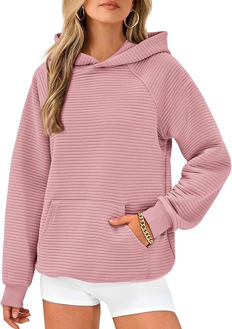 Damen Kapuzensweater aus strukturiertem Stoff Krohn-e