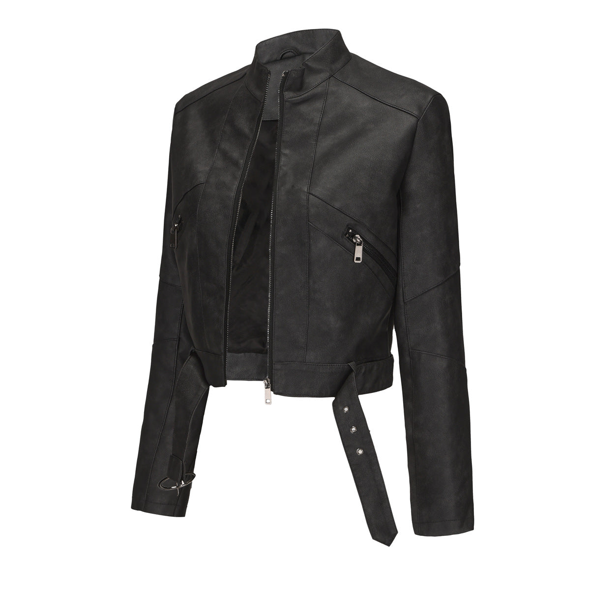 Damen moderne croppedjacke mit stylischem Detail Krohn-e