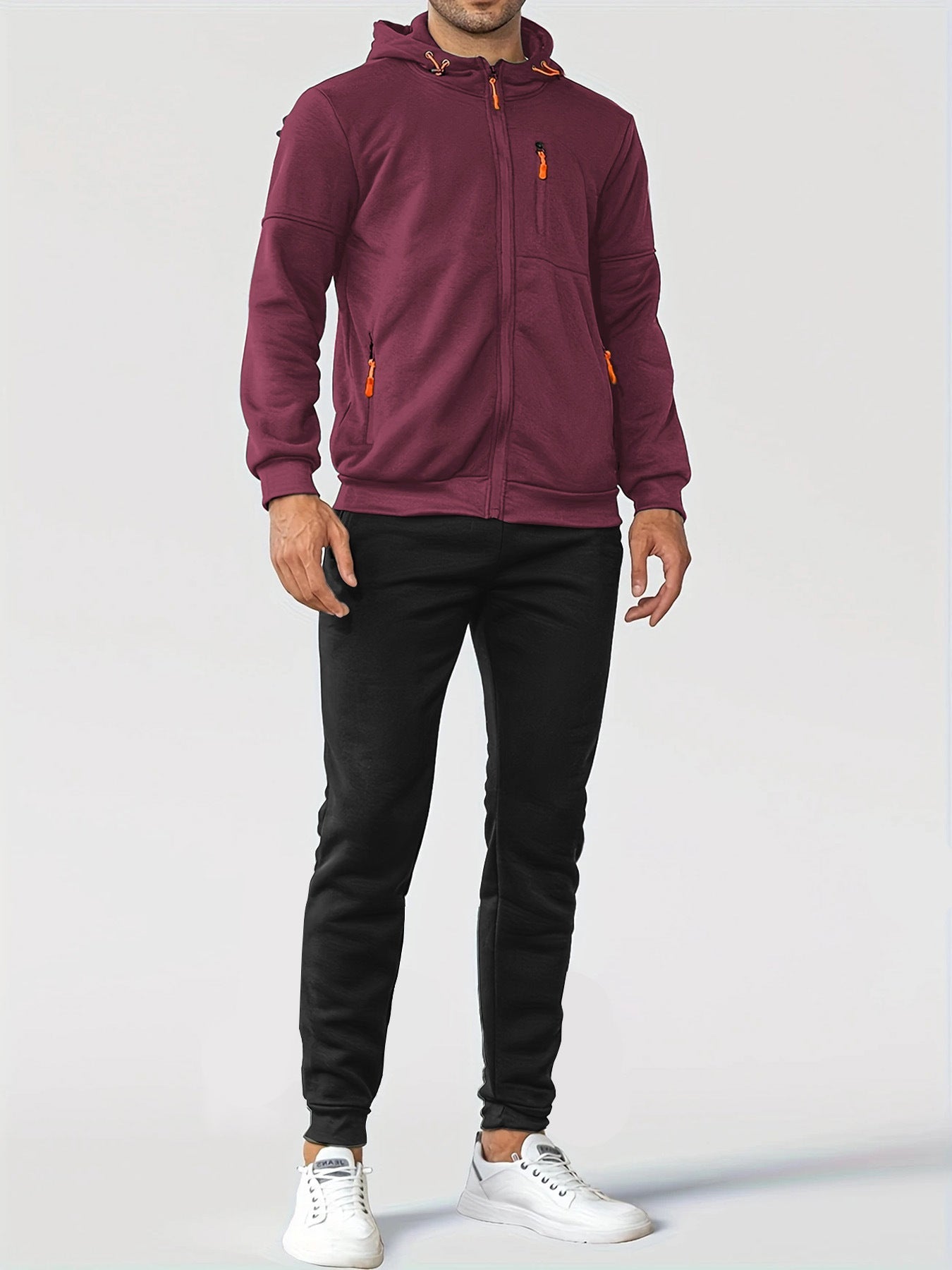 Herren Trainingsjacke mit praktischen Taschen und atmungsaktiver Funktion Krohn-e