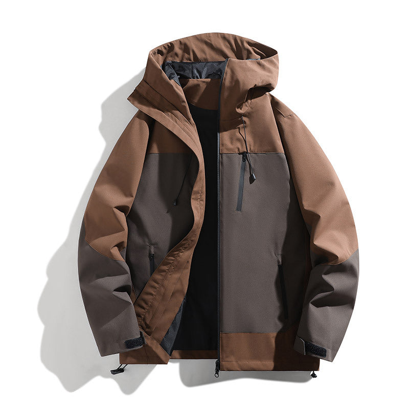 Damen technische Allwetterjacke mit vielseitigem Kapuzendesign und verstellbaren Belüftungsöffnungen Krohn-e