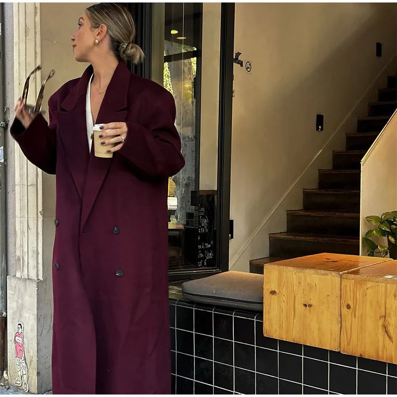 Damen Oversized Mantel Krohn-e