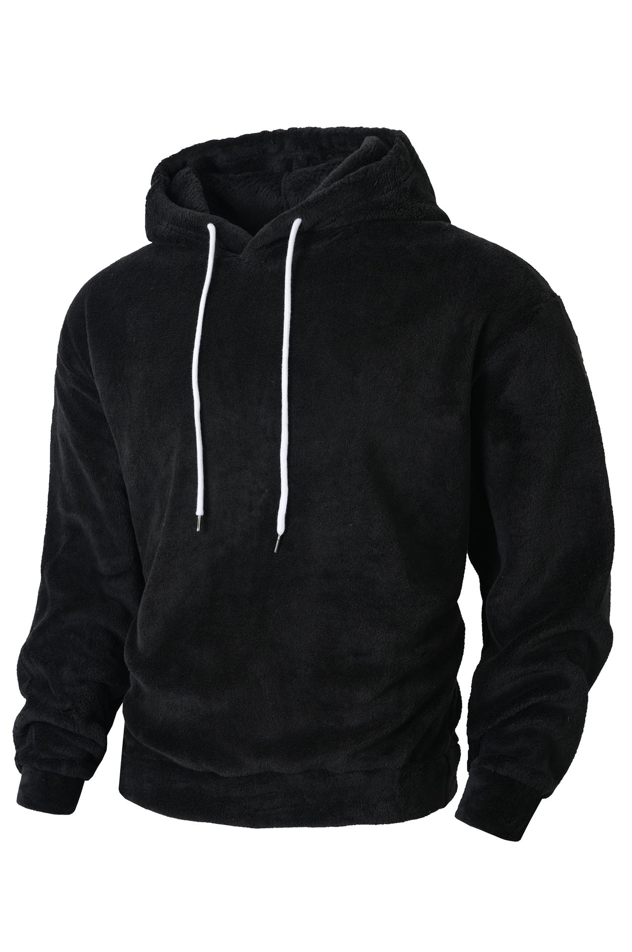 Herren Kuscheliger Fleece-Hoodie mit Kordelzug Krohn-e