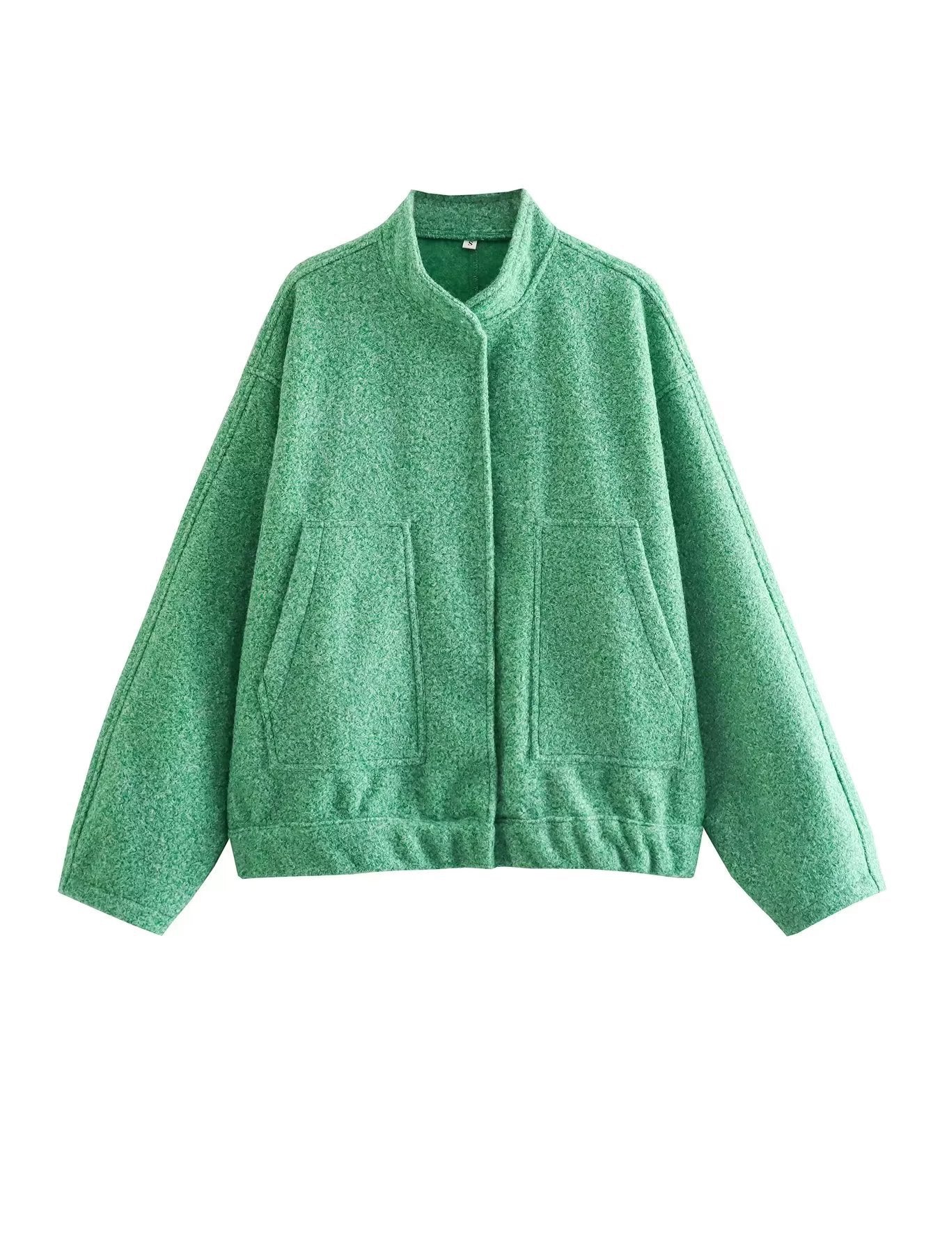 Damen elegante Oversized-Jacke Krohn-e