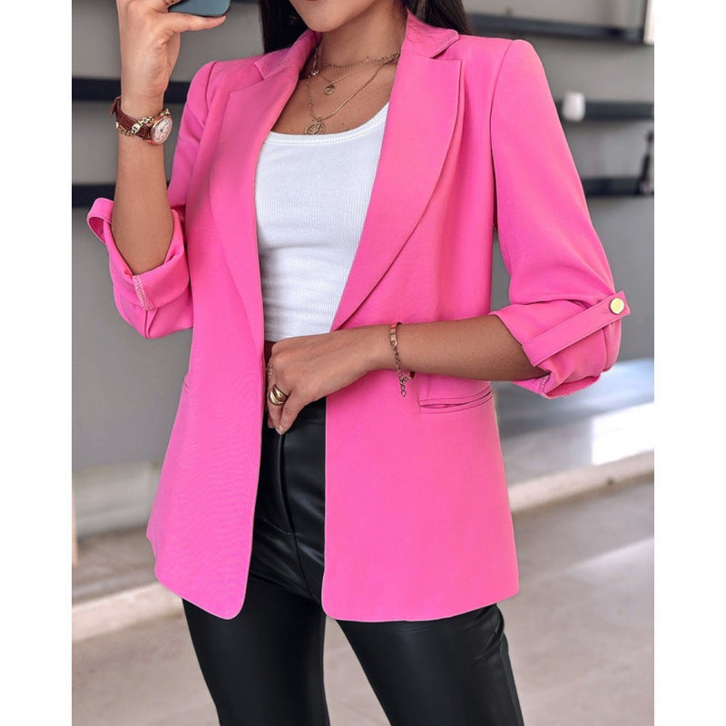 Damen elegante Blazerjacke mit modischem Schnitt Krohn-e