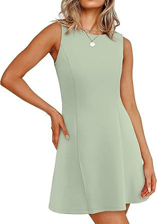 Damen ärmelloses A-Linien Kleid mit zeitlosem Schnitt Krohn-e