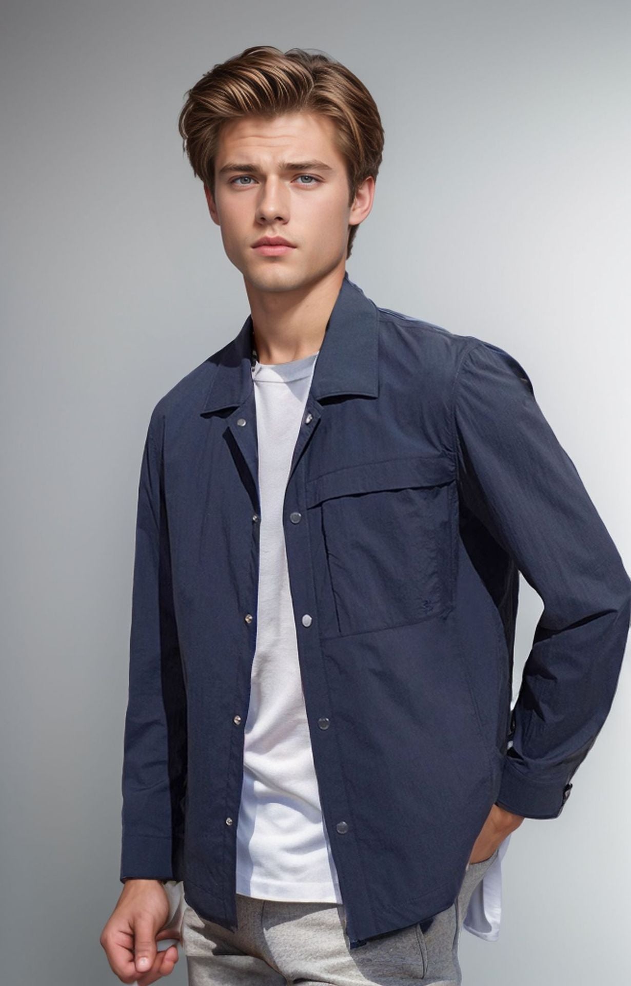 Herren Utility-Jacke Krohn-e