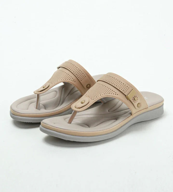 Sintra Black Orthopaedic Flip-Flops by Krohn-e