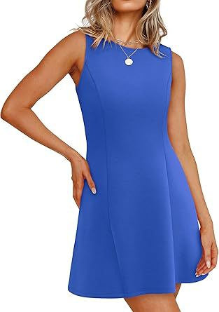 Damen ärmelloses A-Linien Kleid mit zeitlosem Schnitt Krohn-e