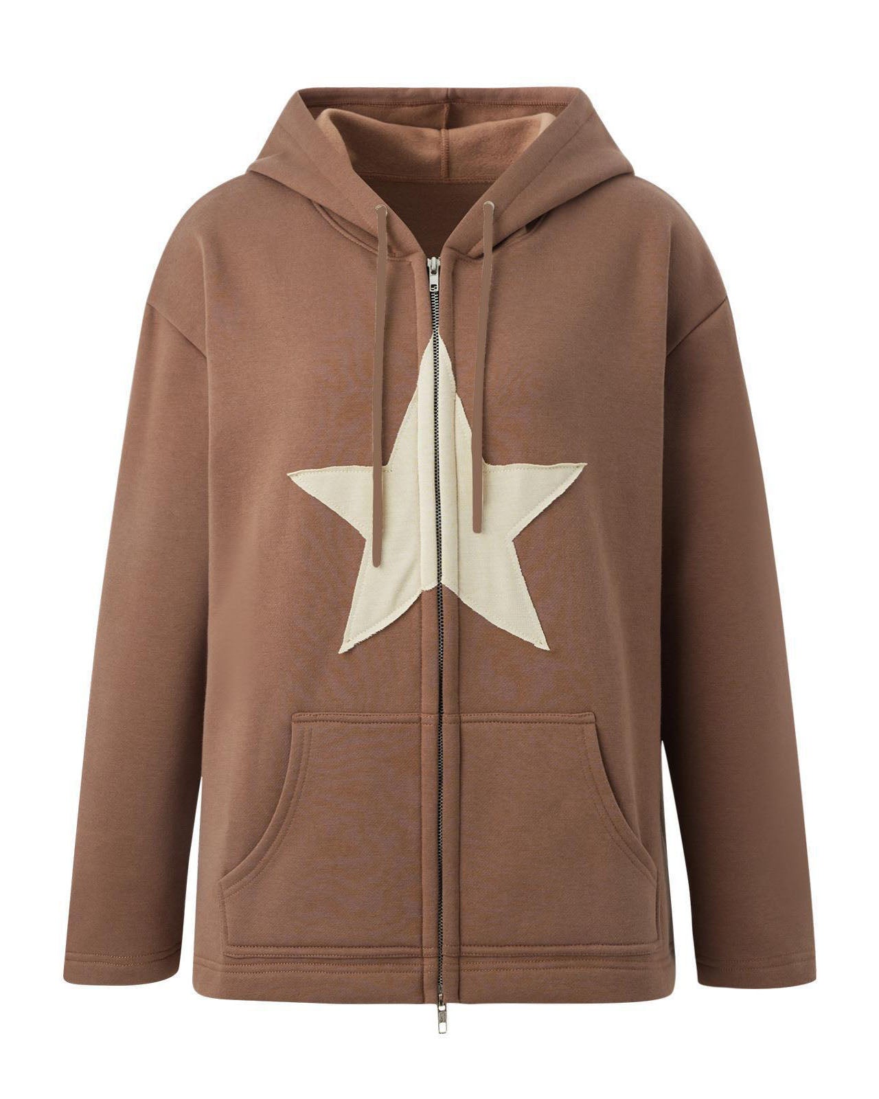 Krohn-e | Pentagram Kapuzensweatshirt
