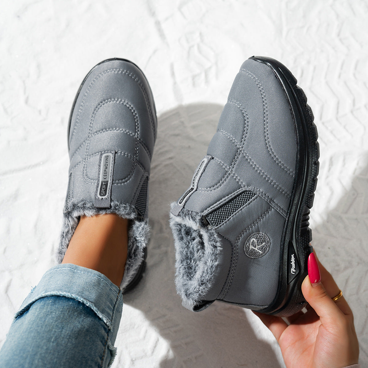 Damen Sportliche Winterstiefel Krohn-e