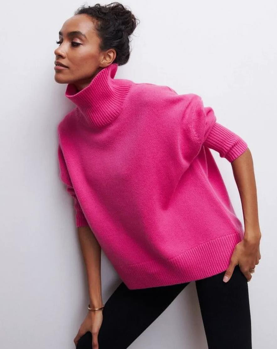 Damen kuscheliger Rollkragenpullover Krohn-e