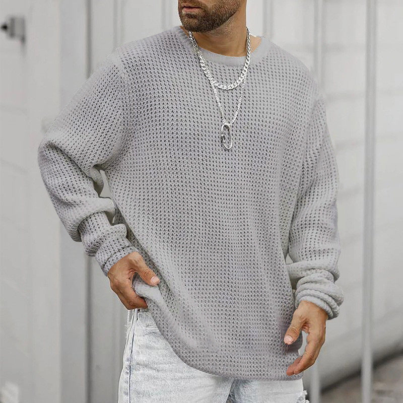 Herren Grobstrickpullover mit modernem Schnitt und kuscheligem Innenfutter Krohn-e