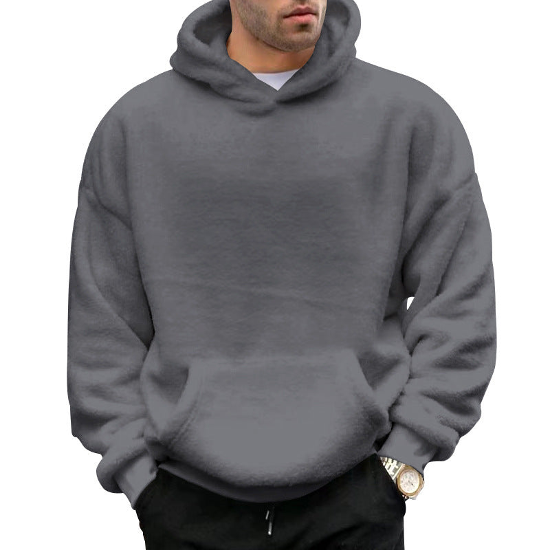 Herren bequemer Oversized Kapuzenpullover Krohn-e
