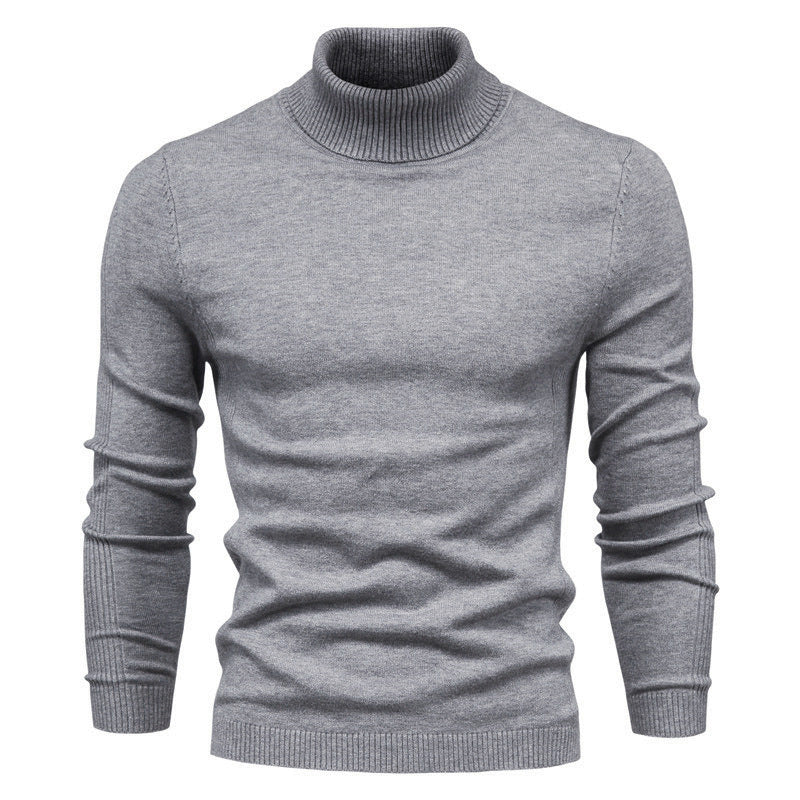 Herren Grober Rollkragenpullover aus wärmendem Material mit strukturierter Oberfläche Krohn-e