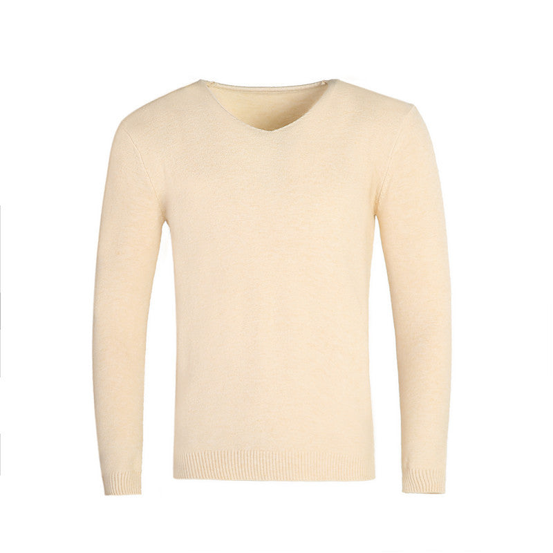 Herren klassischer V-Ausschnitt Pullover Krohn-e