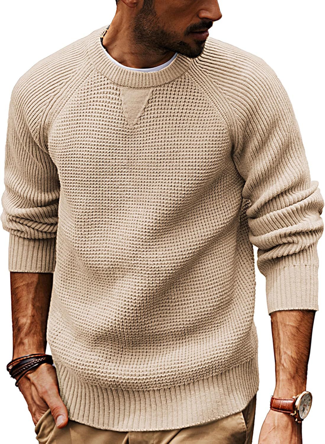 Herren strukturiertes Pullover mit lässigem Schnitt Krohn-e