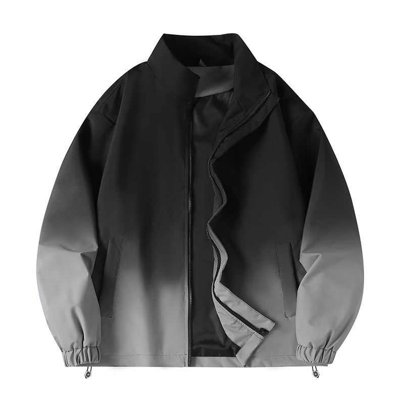 Herren stylische Übergangsjacke mit innovativem Farbverlauf Krohn-e