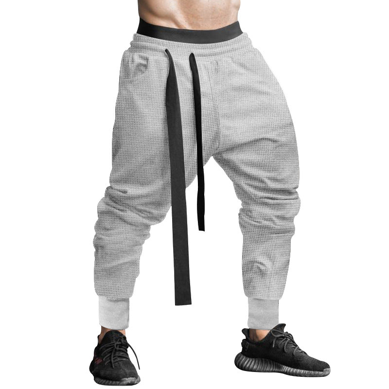 Herren Sportliche Relaxed Fit Jogginghose mit verstellbarem Bund Krohn-e