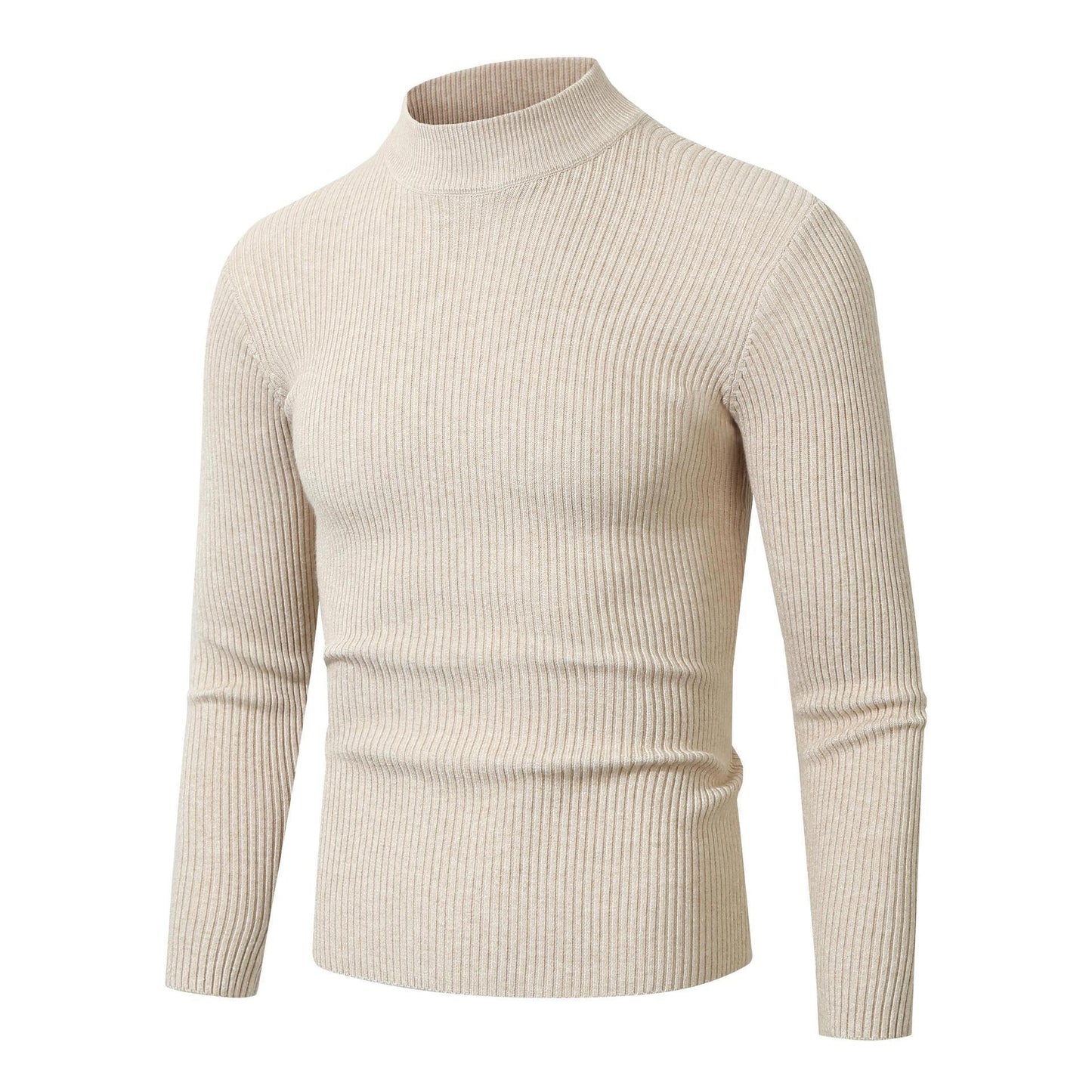 Herren modischer Rollkragenpullover aus feiner Wolle Krohn-e