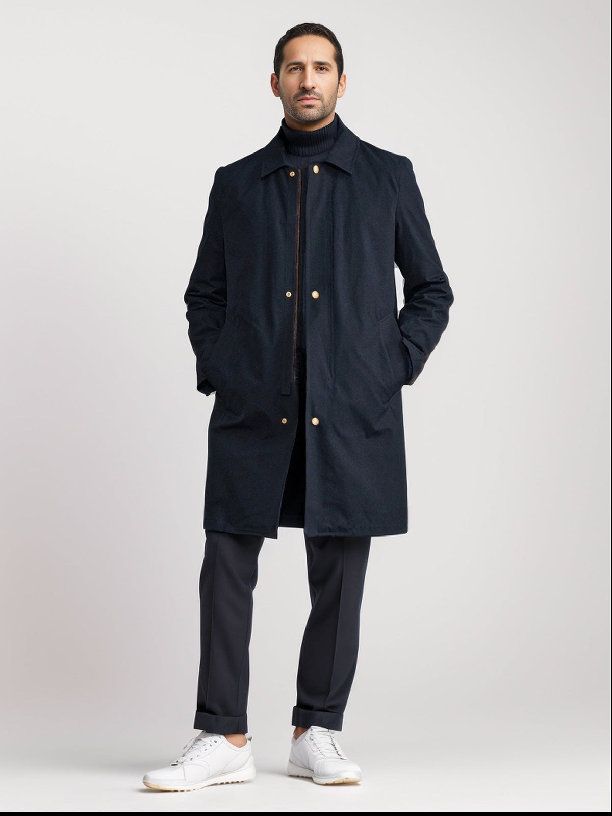Herren eleganter und vielseitiger Mantel Krohn-e