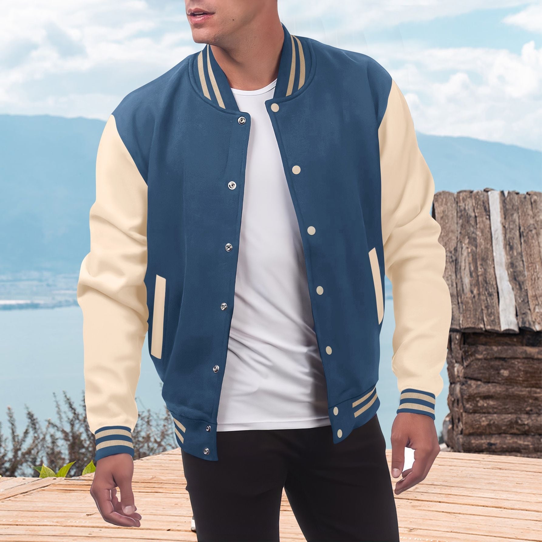 Herren Collegejacke Krohn-e