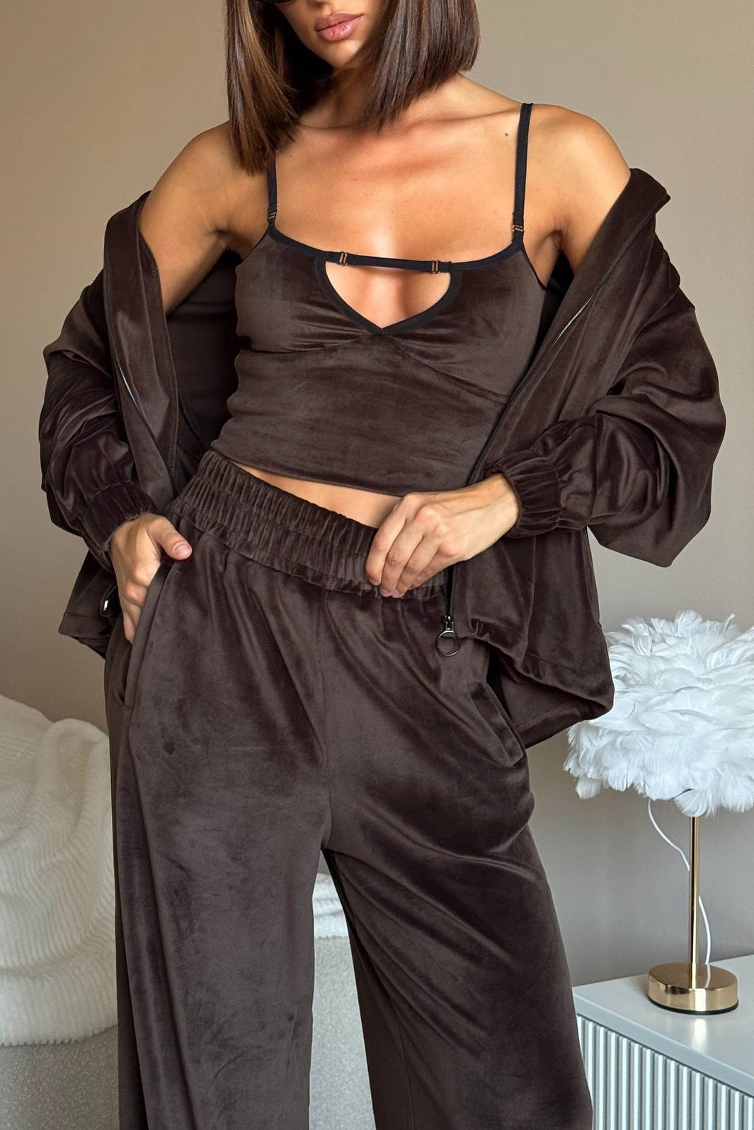 Krohn-e | Dough Kapuzenpullover und Hose Zwei Teile Satz
