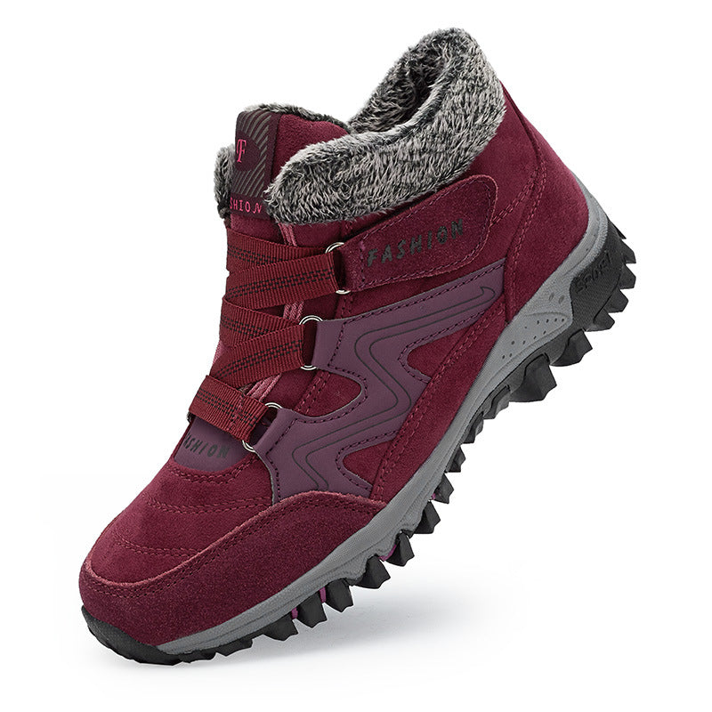 Damen Hochwertige Outdoor-Wanderschuhe mit isoliertem Futter und rutschfester Sohle Krohn-e
