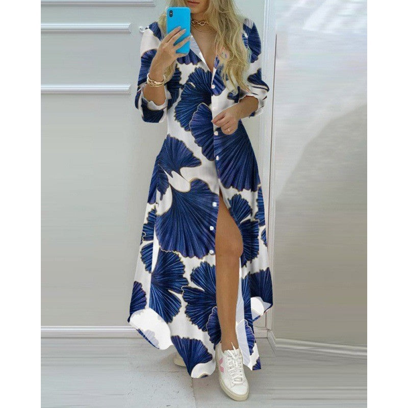 Damen Kimono-Robe mit Printdesign Krohn-e