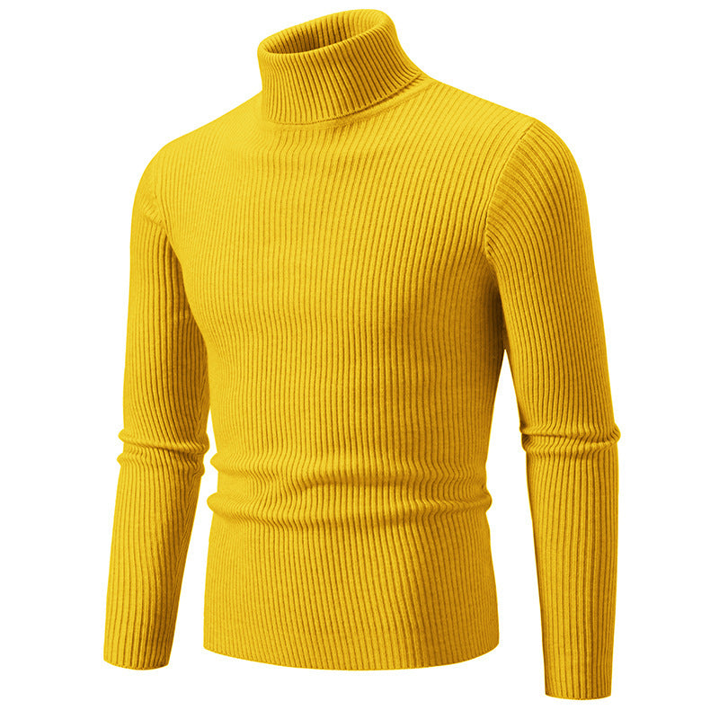 Herren feiner Rollkragenpullover aus langlebigem Strickmaterial Krohn-e