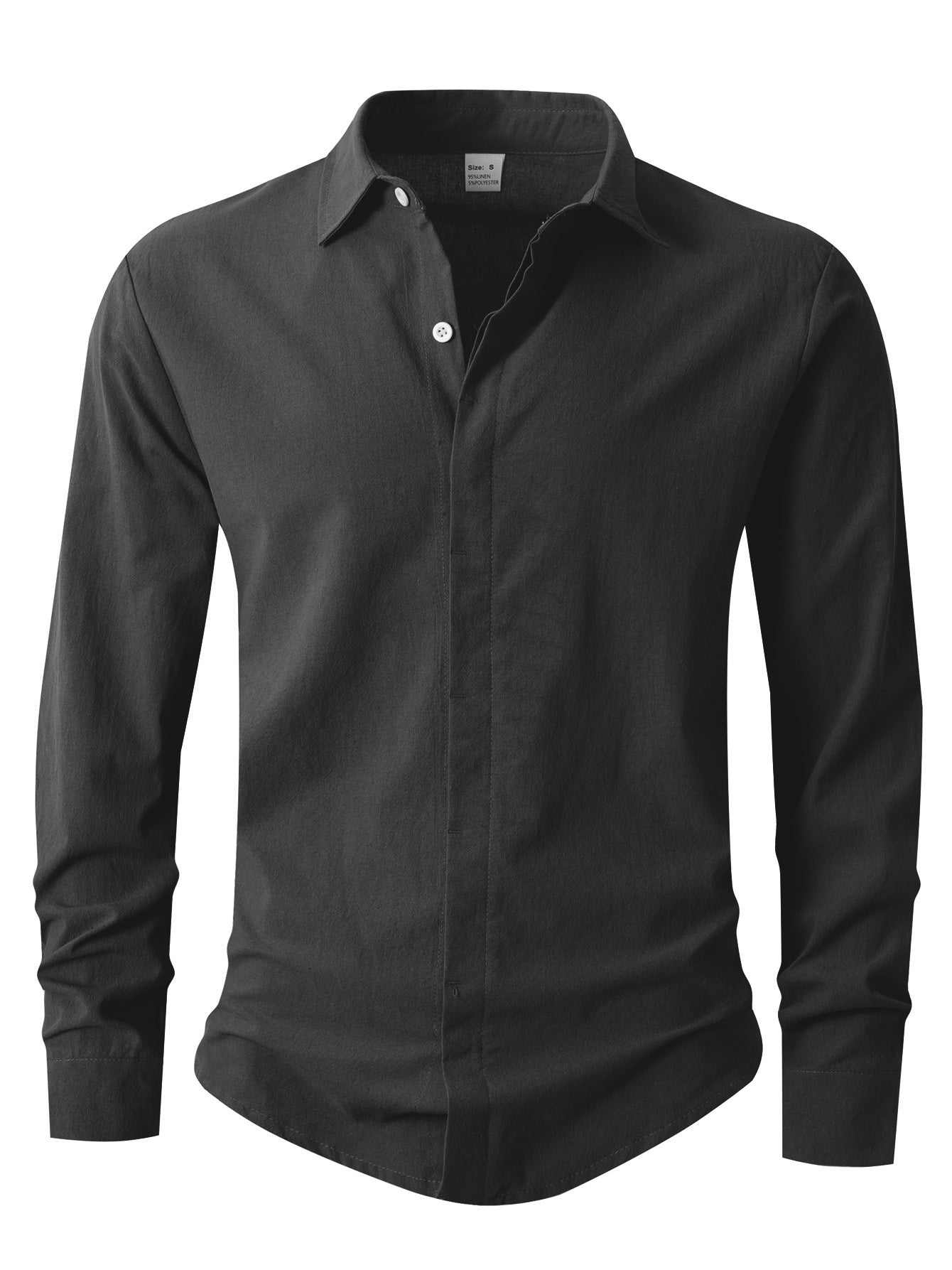 Herren Elegantes Casual-Hemd mit Slim-Fit Schnitt Krohn-e