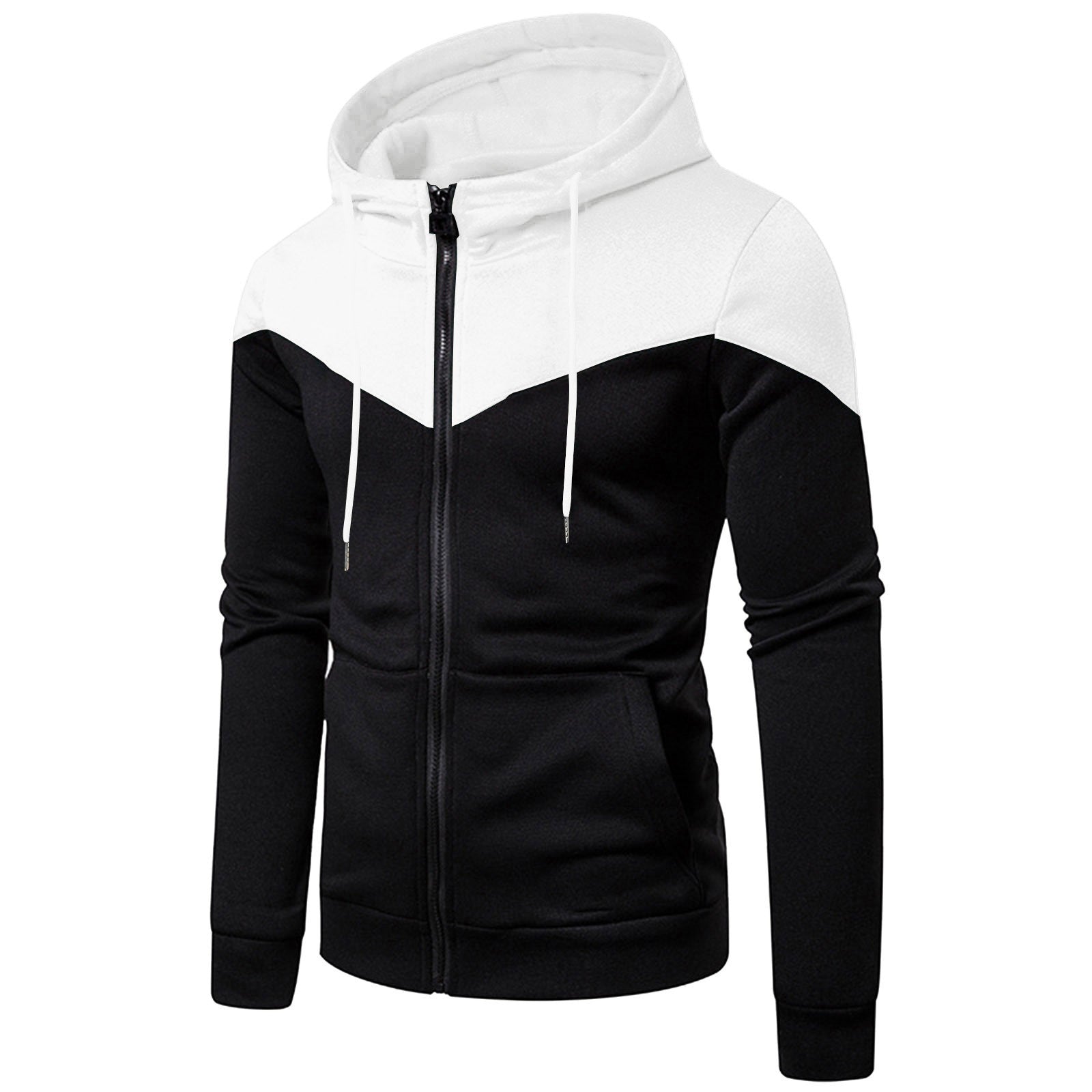 Herren sportliche Kapuzenjacke Krohn-e