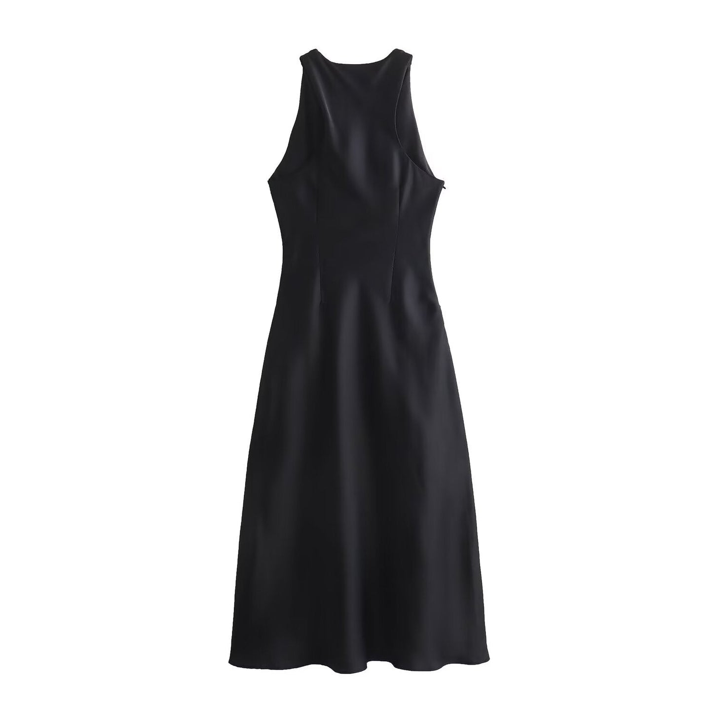 Elegantes langes Frühlingskleid