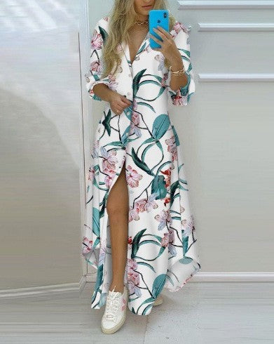 Damen Kimono-Robe mit Printdesign Krohn-e