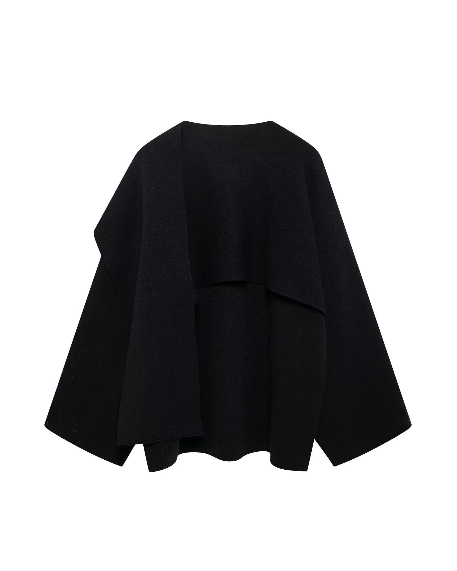 Krohn-e | Schal Kurzer Strickmantel