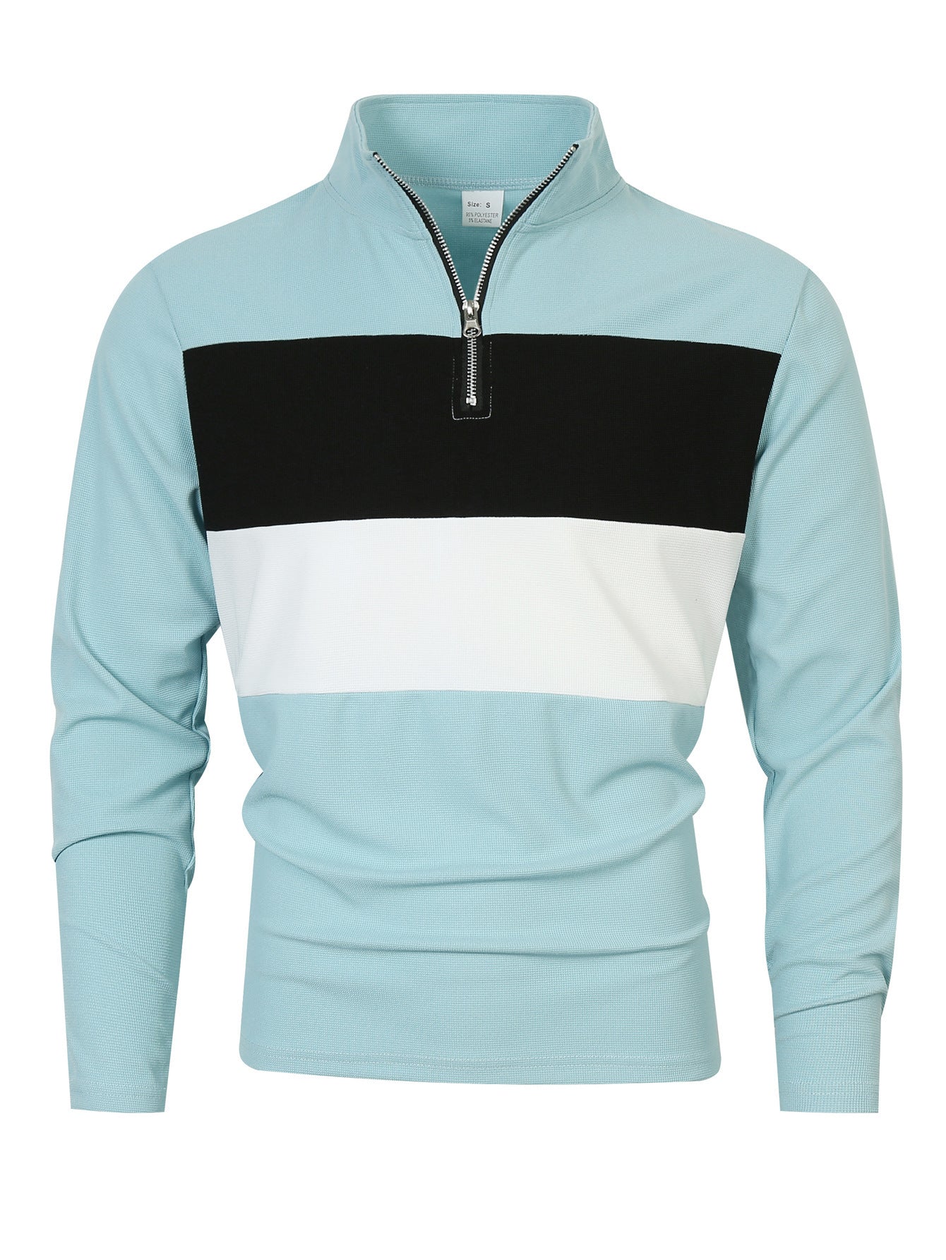 Herren Freizeitpullover mit modernem Reißverschluss Krohn-e