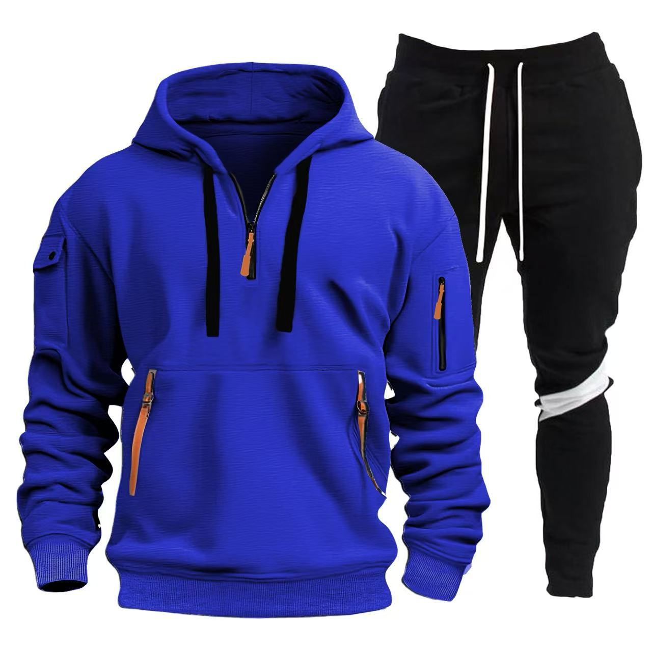 Herren Sportliche Hoodie- und Jogginghosen Kombination Krohn-e