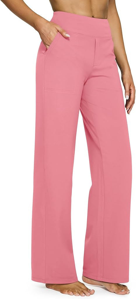 Damen Weitgeschnittene Lounge-Hose mit elastischem Bund Krohn-e