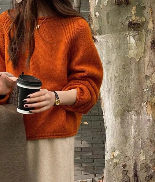 Damen Strickpullover mit lässiger Silhouette undmodernen Details Krohn-e