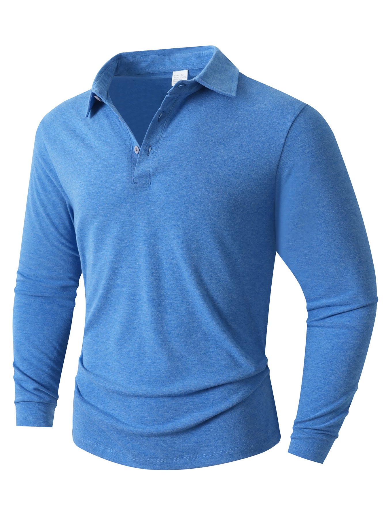 Herren Langarm Poloshirt mit modernem Schnitt Krohn-e