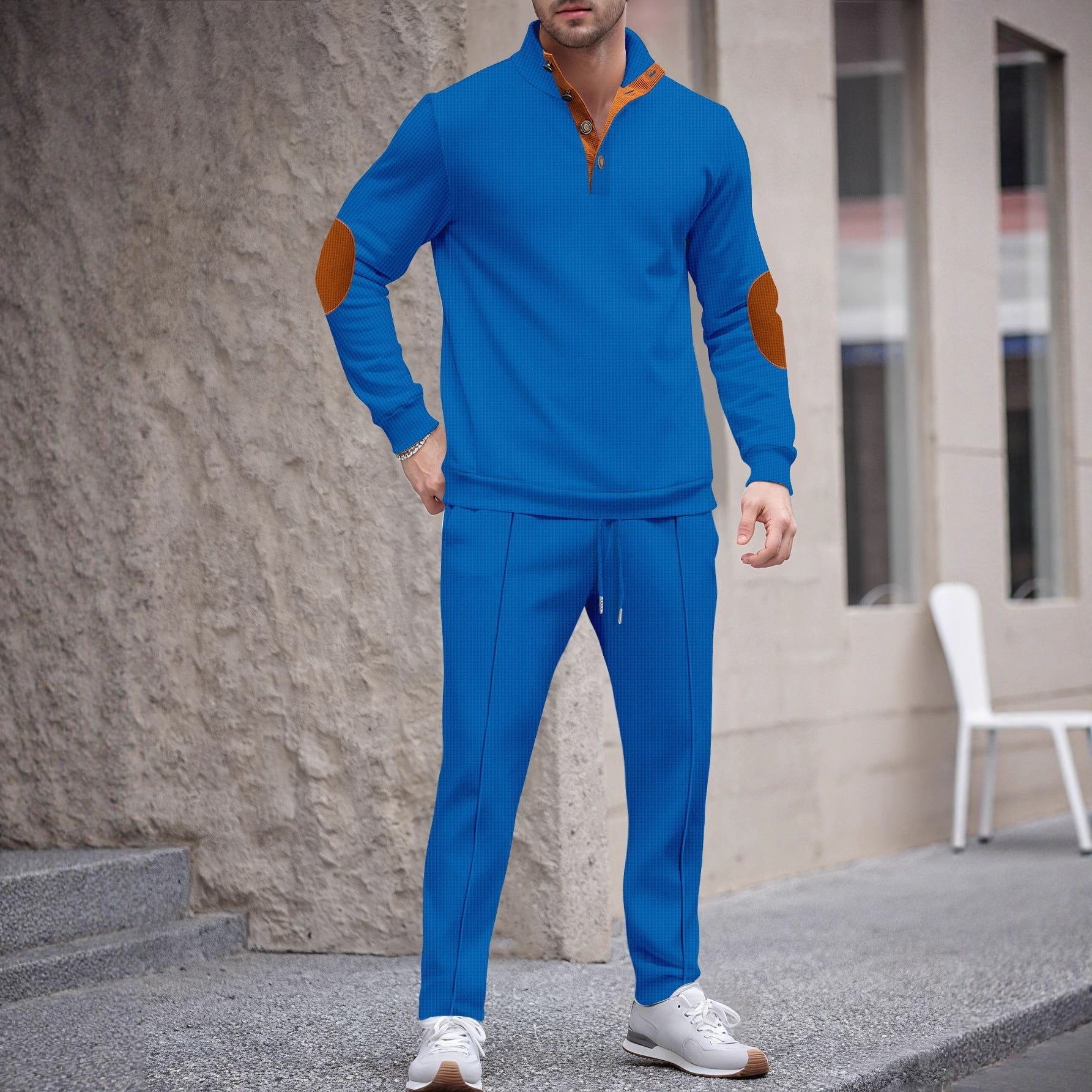 Herren Sportanzug mit modernem Schnitt und eleganten Kontrastdetails Krohn-e