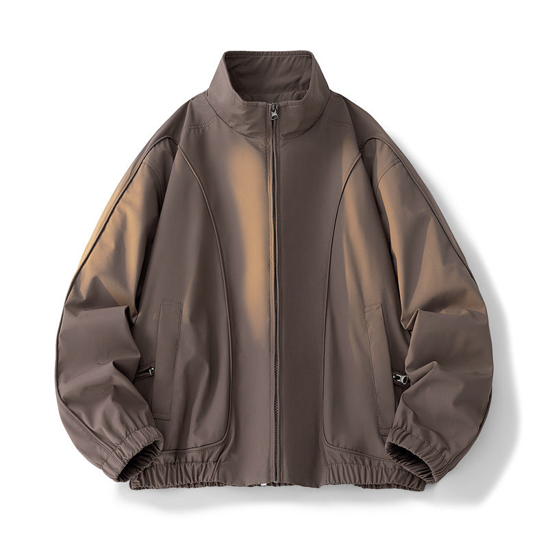 Damen hochschneiderte Übergangsjacke mit elastischem Bund und praktischen Taschen Krohn-e