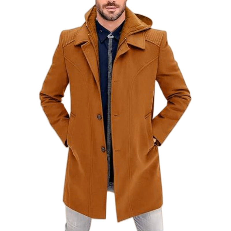 Herren eleganter Wintermantel Krohn-e