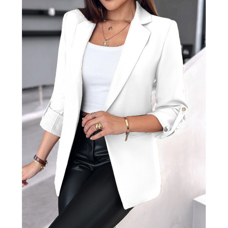 Damen elegante Blazerjacke mit modischem Schnitt Krohn-e