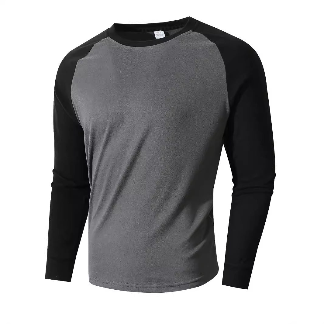 Herren Sportliches Langarmshirt mit Raglanärmeln Krohn-e