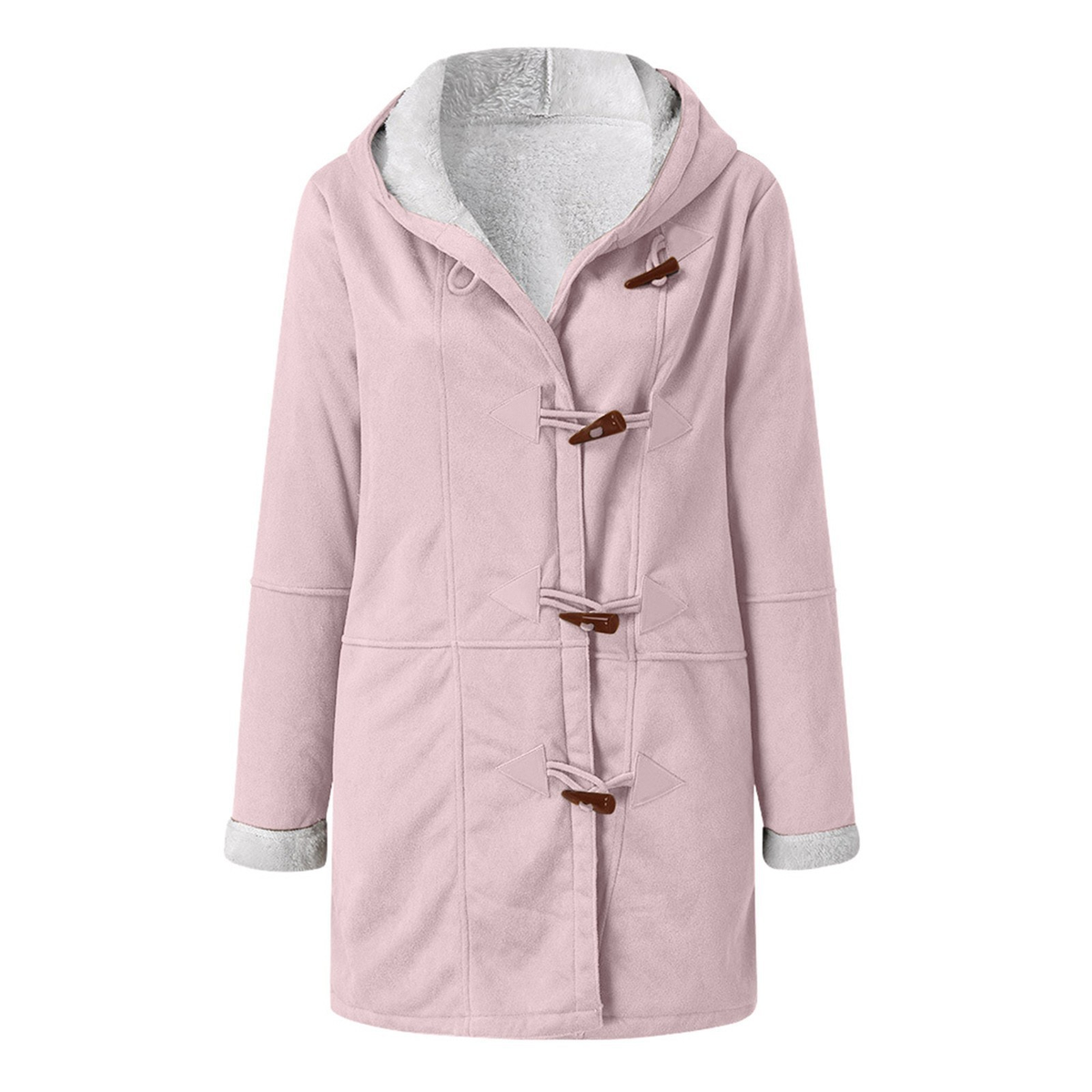 Krohn-e | Fleecejacke mit Kapuze Winter