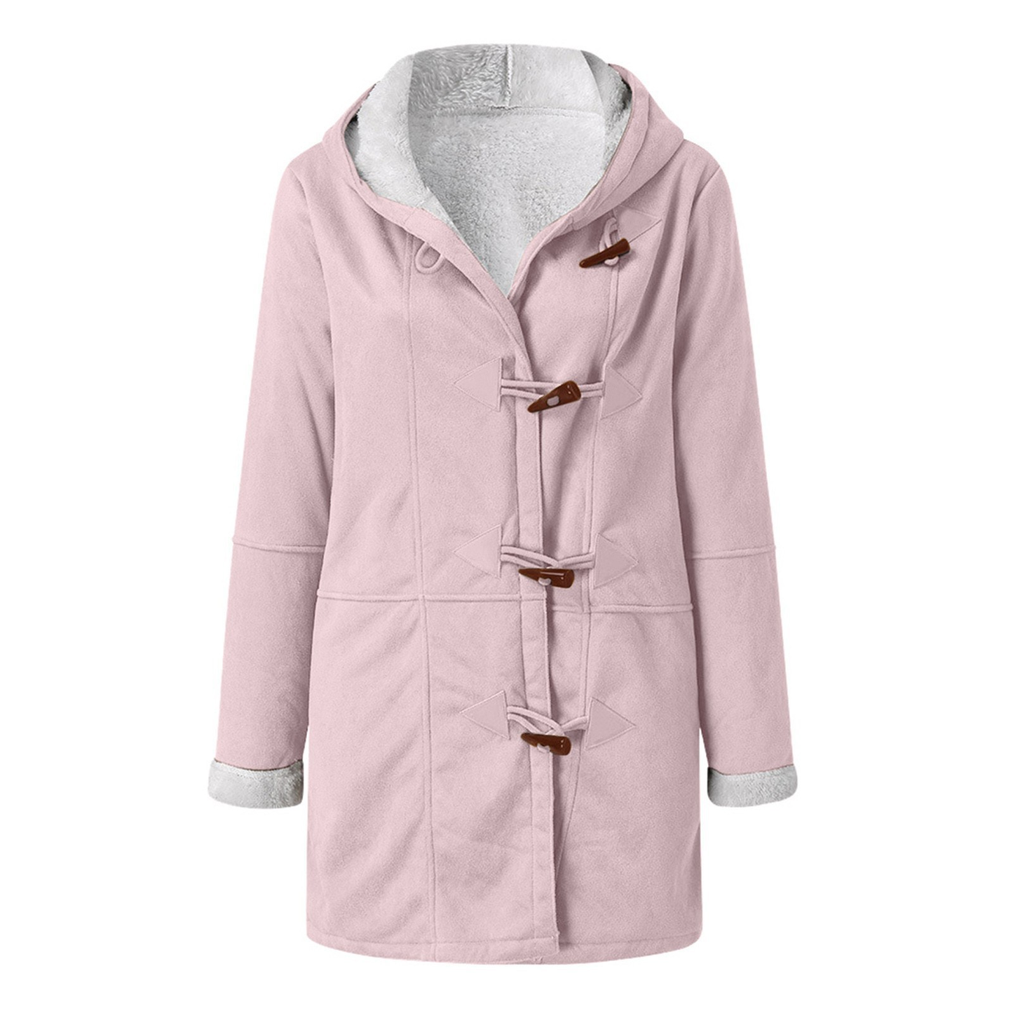 Krohn-e | Fleece-Jacke mit Kapuze Winter