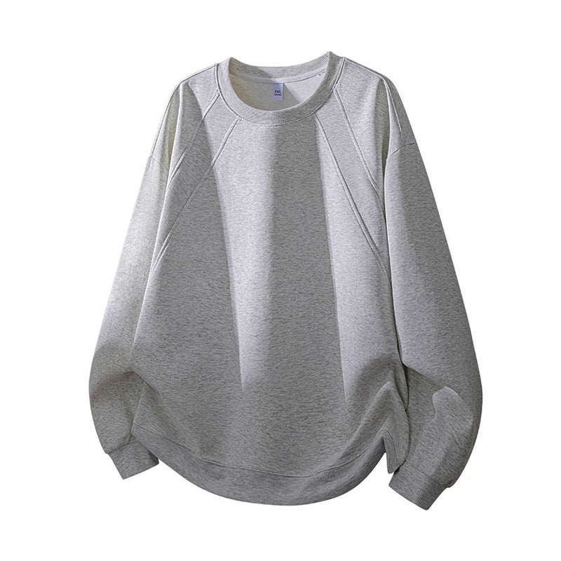 Damen Oversized Sweatshirt mit Raglanärmeln und elastischem Bund Krohn-e