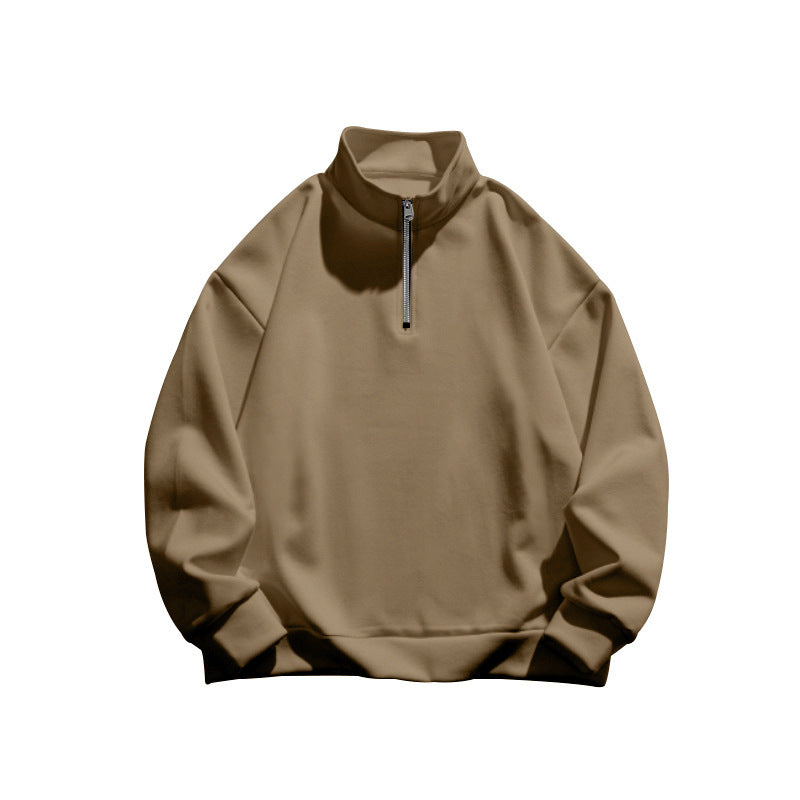 Damen Stehkragen Pullover mit sportlichem Reißverschluss Krohn-e